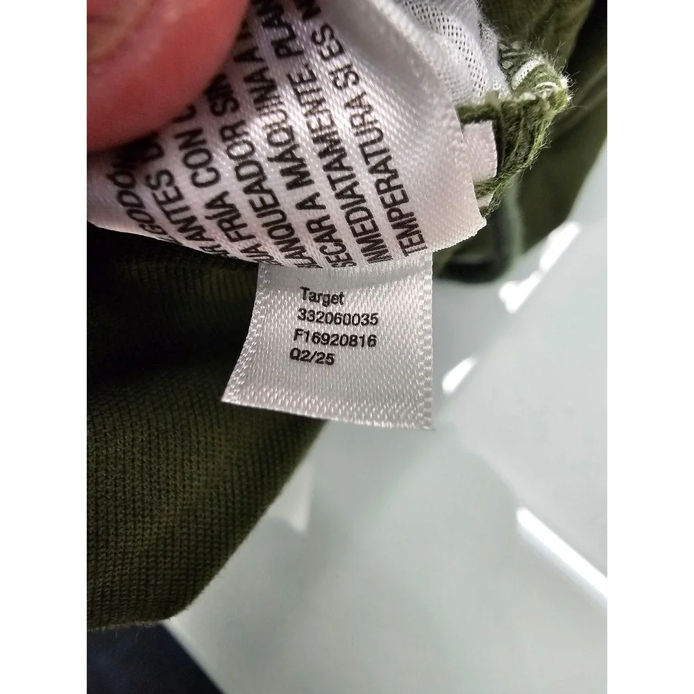 Art Class Boys Green Cargo Jogger Pants Reinforced Knee Size 12 NWT 332060035